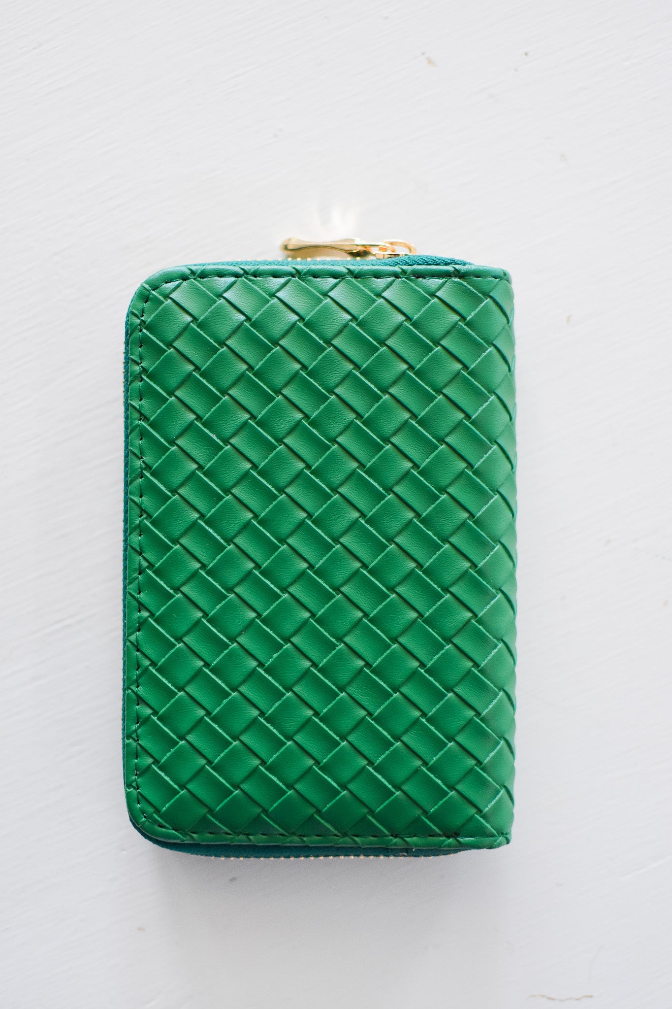 Green Leather Wallet