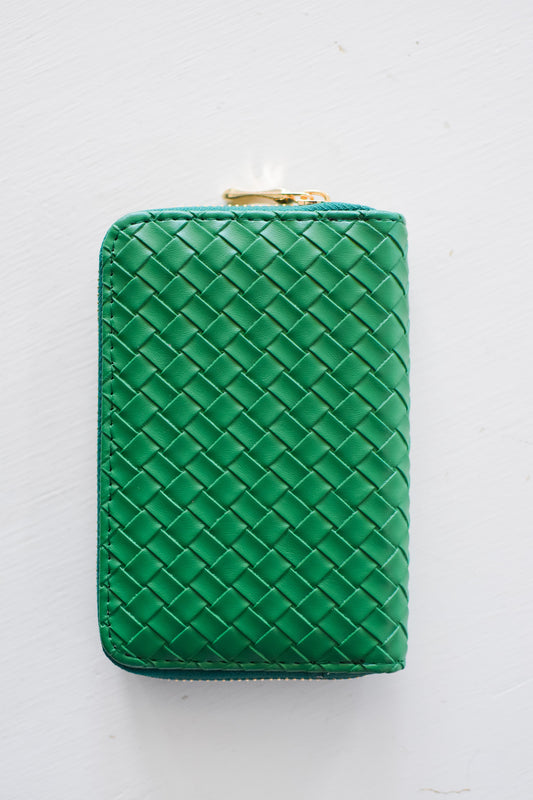 Green Leather Wallet