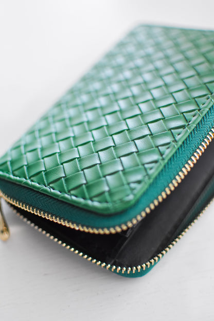 Green Leather Wallet