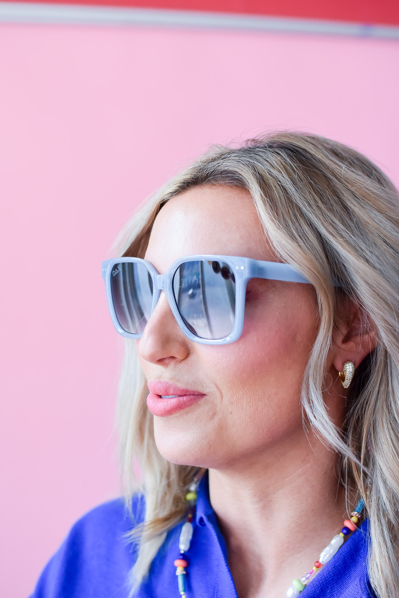 Linny Sunglasses in Blue