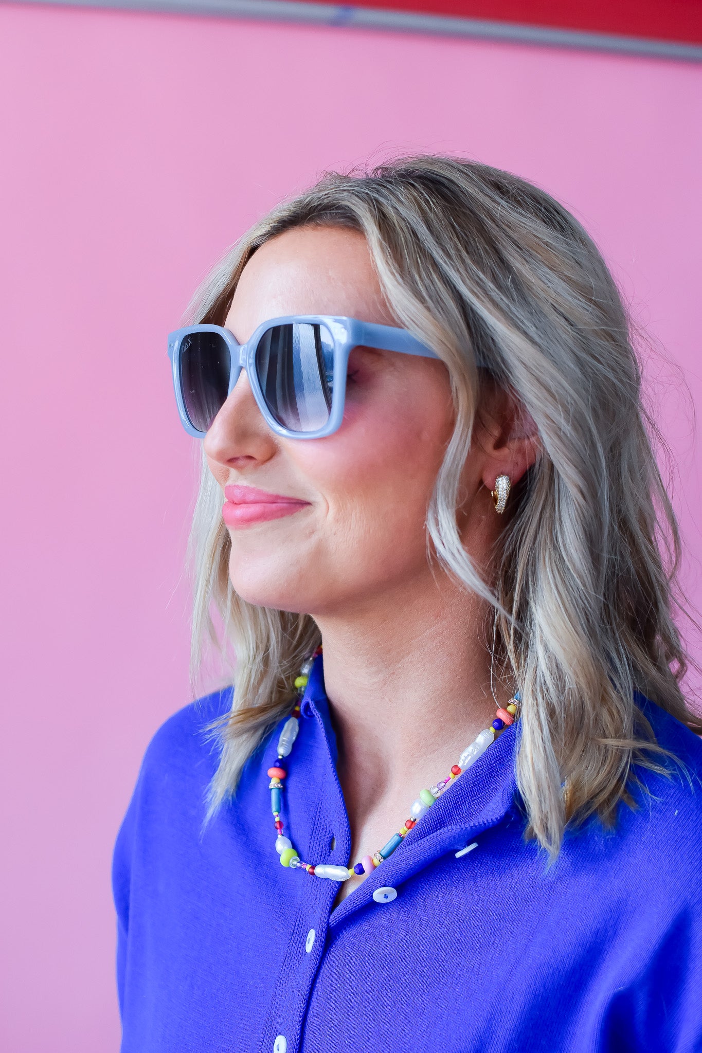 Linny Sunglasses in Blue