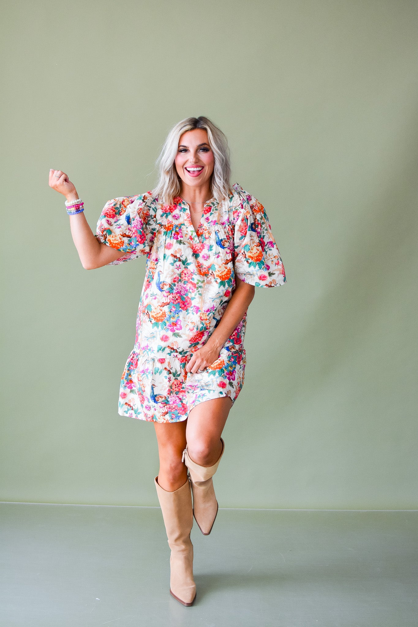 Charlee Floral Mini Dress