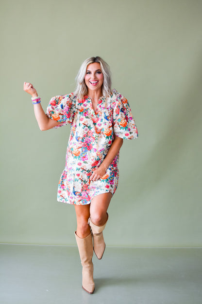 Charlee Floral Mini Dress