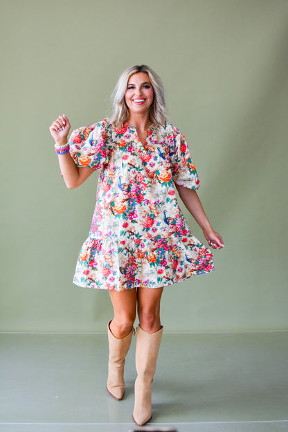 Charlee Floral Mini Dress