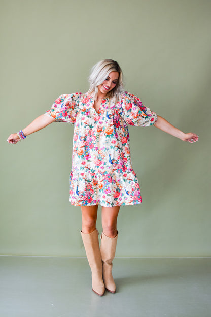 Charlee Floral Mini Dress