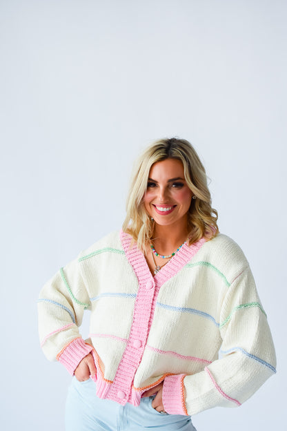 Mindie Stripe Cardigan