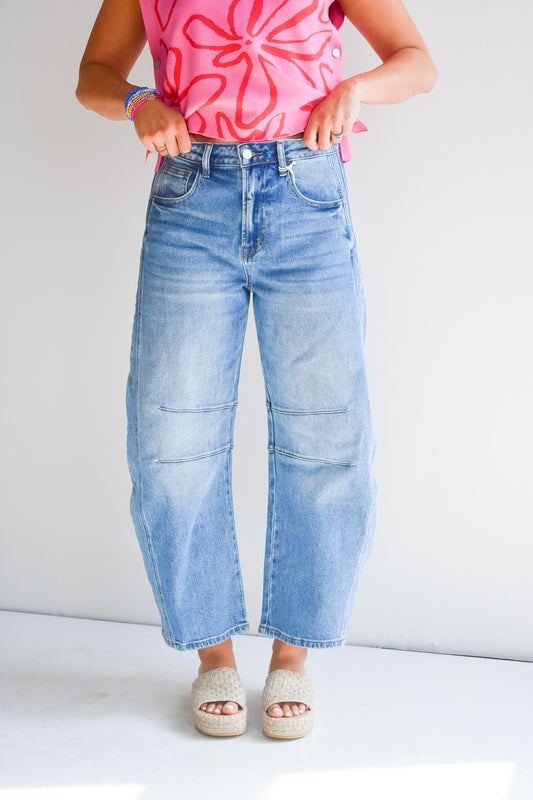 Bea Barrel Jeans