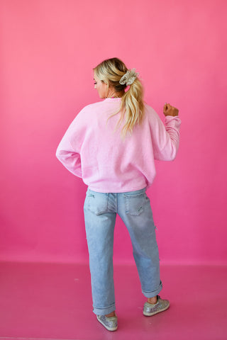 Piper Cardigan - Pale Pink