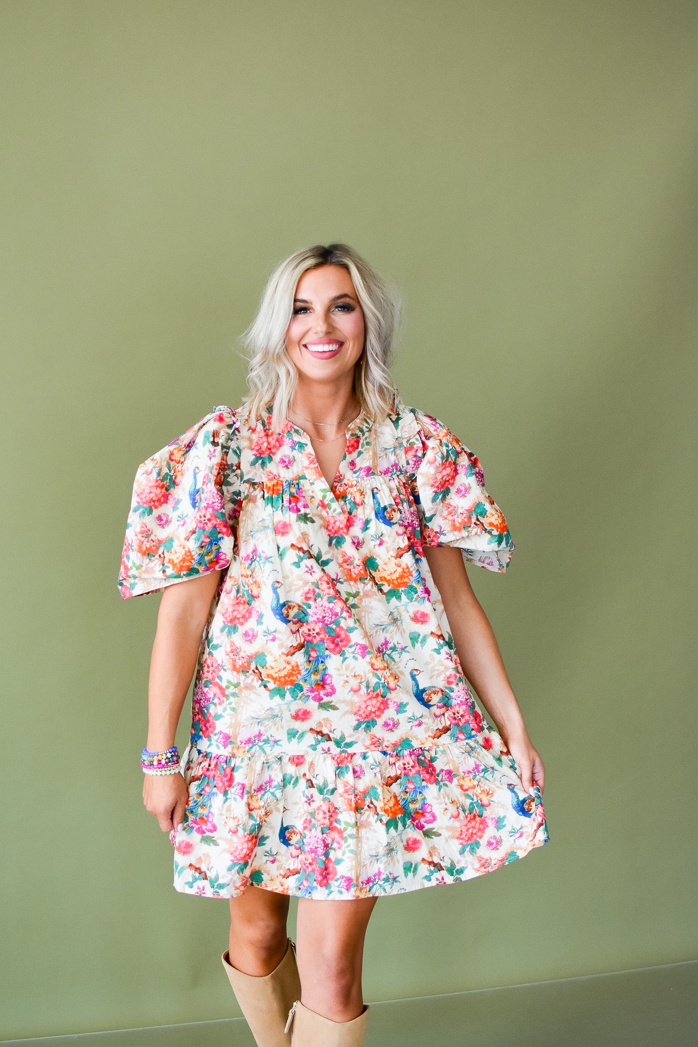 Charlee Floral Mini Dress