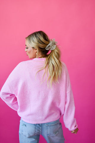 Piper Cardigan - Pale Pink