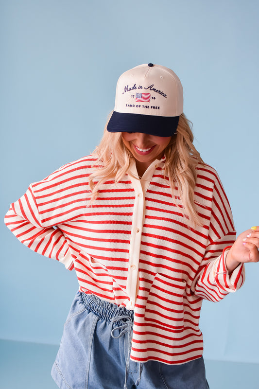 Martha Stripe Cardigan *RESTOCK*
