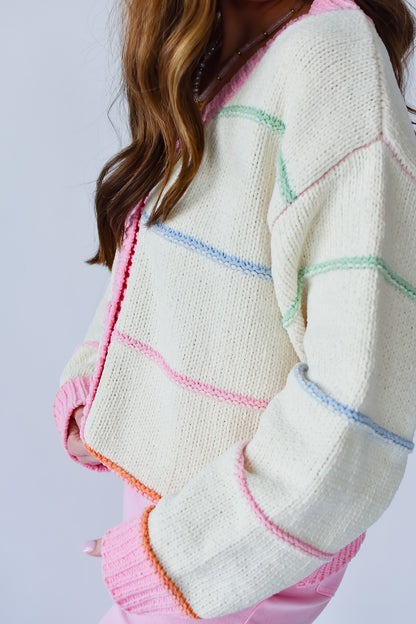 Mindie Stripe Cardigan