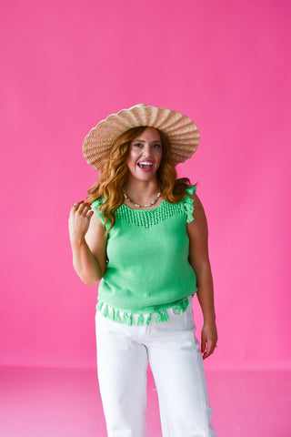 Khloe Tassel Sweater