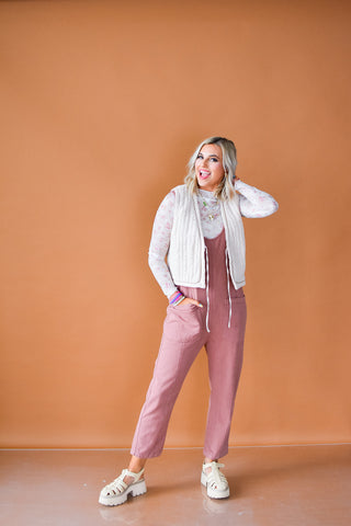 Henley Quilted Vest