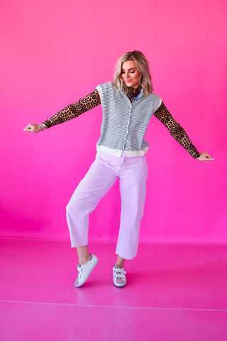 Chandler Barrel Jeans in Pink