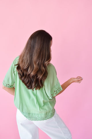 Ryann Eyelet Top