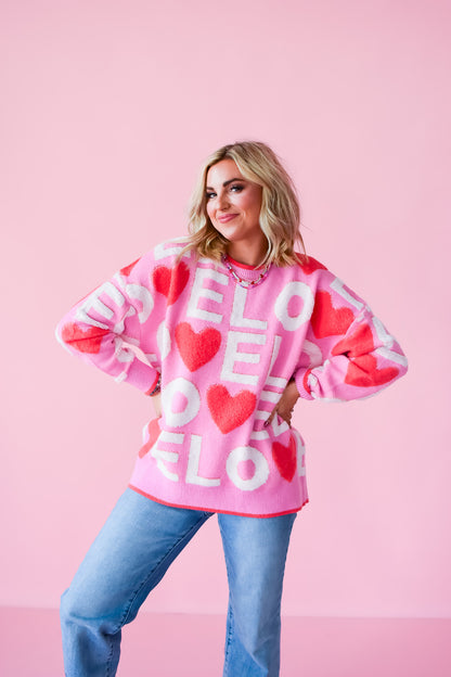 Miller Love Oversized Sweater