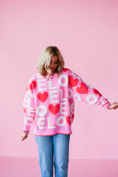 Miller Love Oversized Sweater