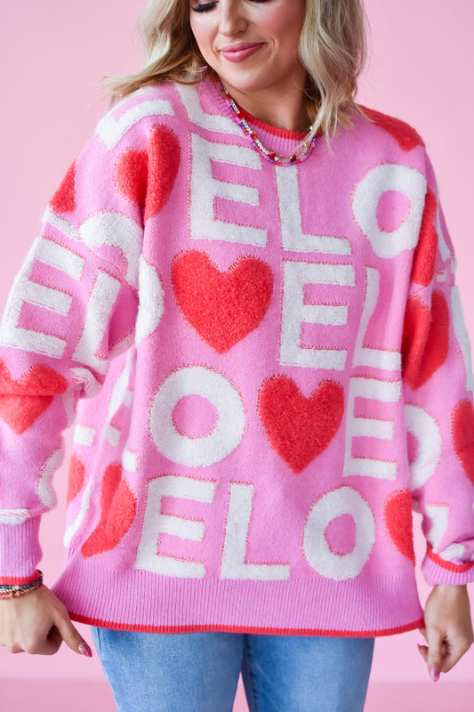 Miller Love Oversized Sweater