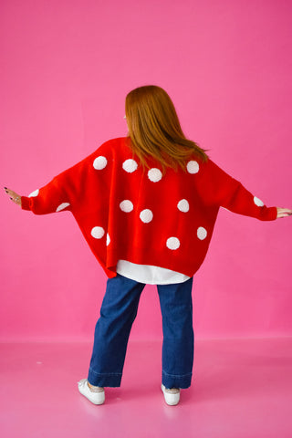 Taryn Polka Dot Cardigan