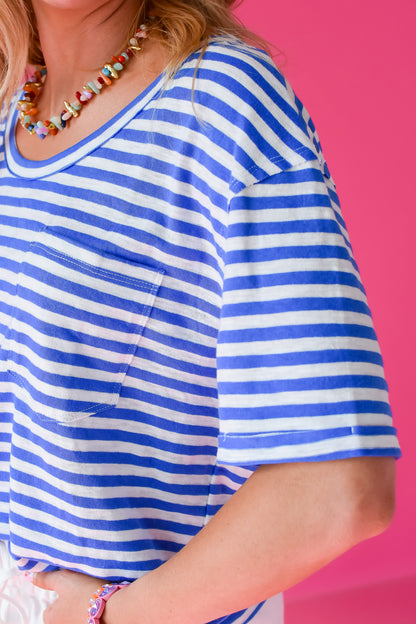 Theresa Stripe Tee