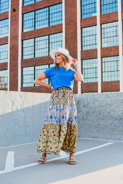 Calloway Floral Maxi Skirt