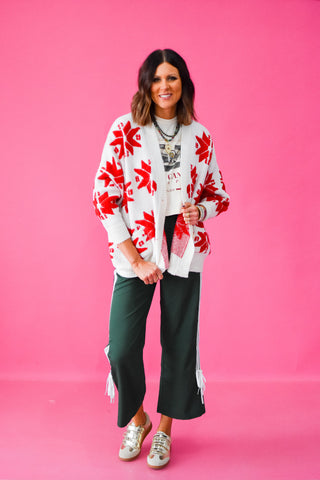 Taryn Snowflake Cardigan
