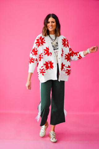 Taryn Snowflake Cardigan