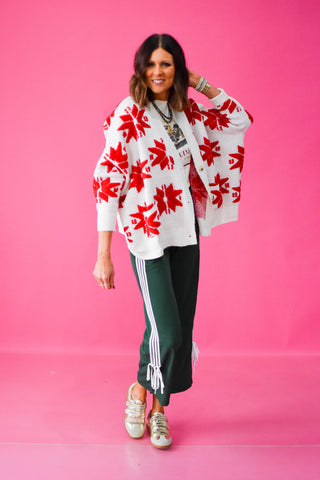 Taryn Snowflake Cardigan