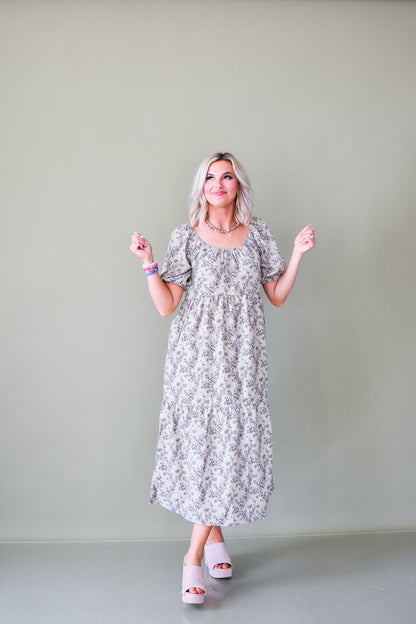 Ivy Floral Maxi Dress