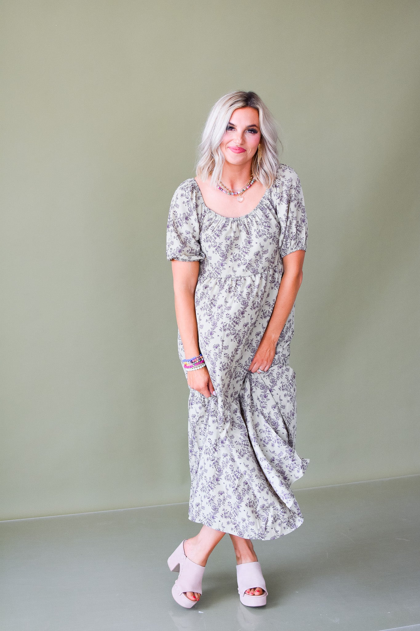 Ivy Floral Maxi Dress