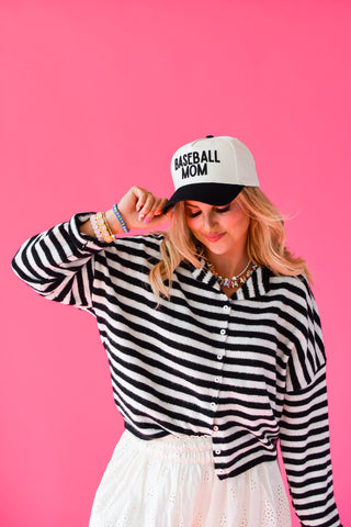 Baseball Mom Trucker Hat