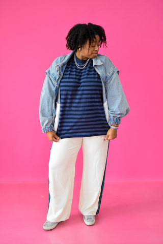 Margo Waffle Knit Track Pants