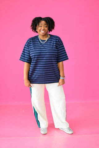 Margo Waffle Knit Track Pants