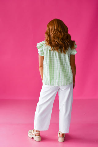 Tatiana Gingham Top