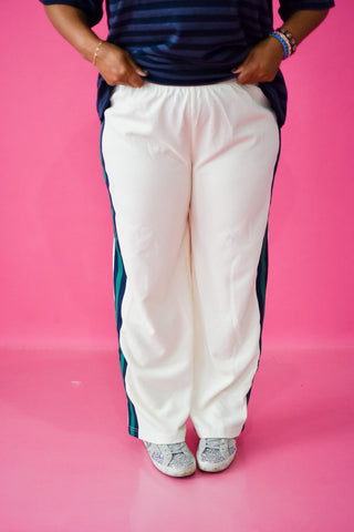 Margo Waffle Knit Track Pants