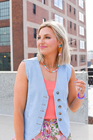 Tayten Denim Vest - RESTOCK
