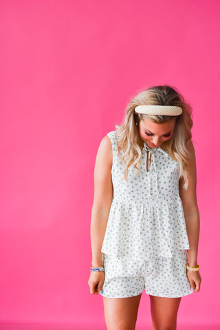 Zooey Floral Gauze Set