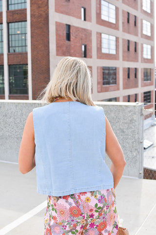 Tayten Denim Vest - RESTOCK