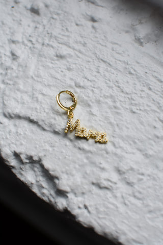 Gold Mama Pavé Charm
