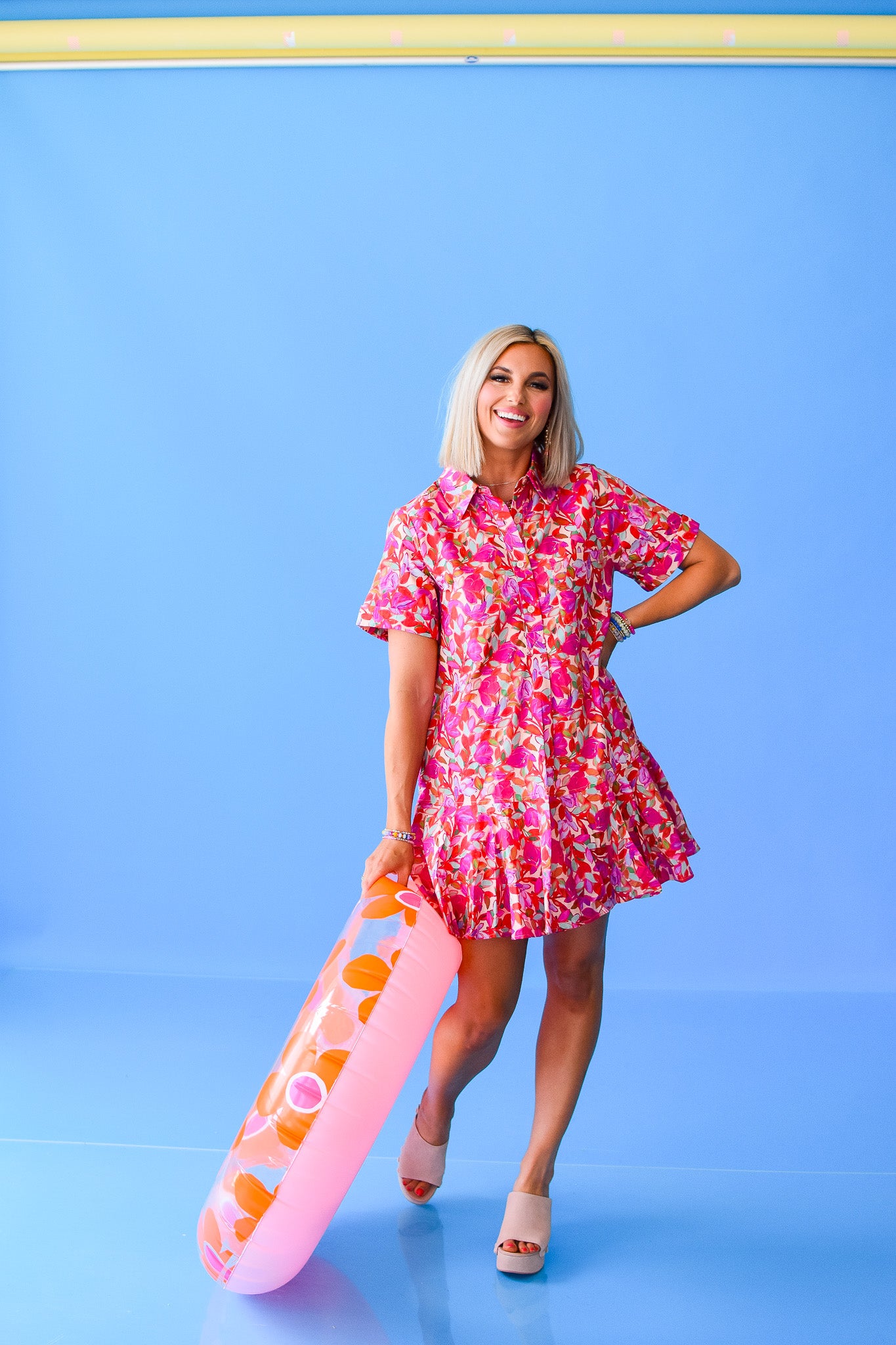 Lucille Floral Mini Dress