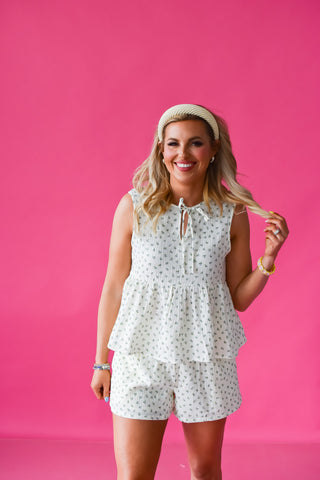 Zooey Floral Gauze Set