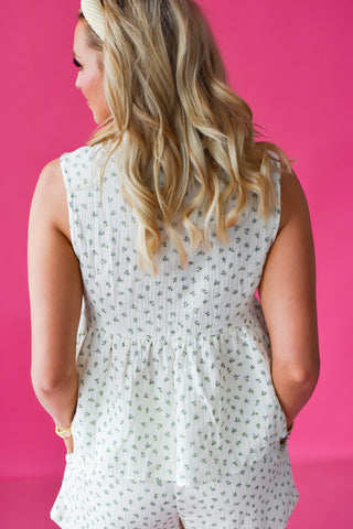Zooey Floral Gauze Set