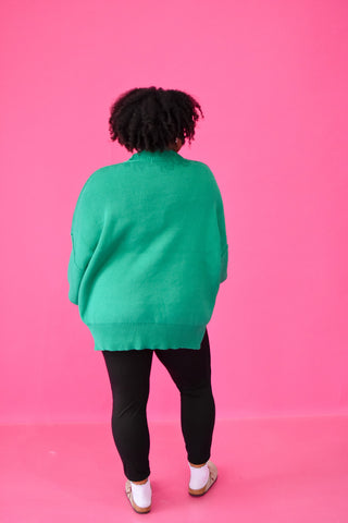 DOORBUSTER Bradie Sweater in Kelly Green