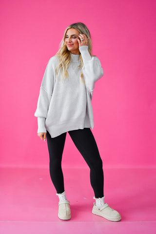 DOORBUSTER Bradie Sweater in Bone