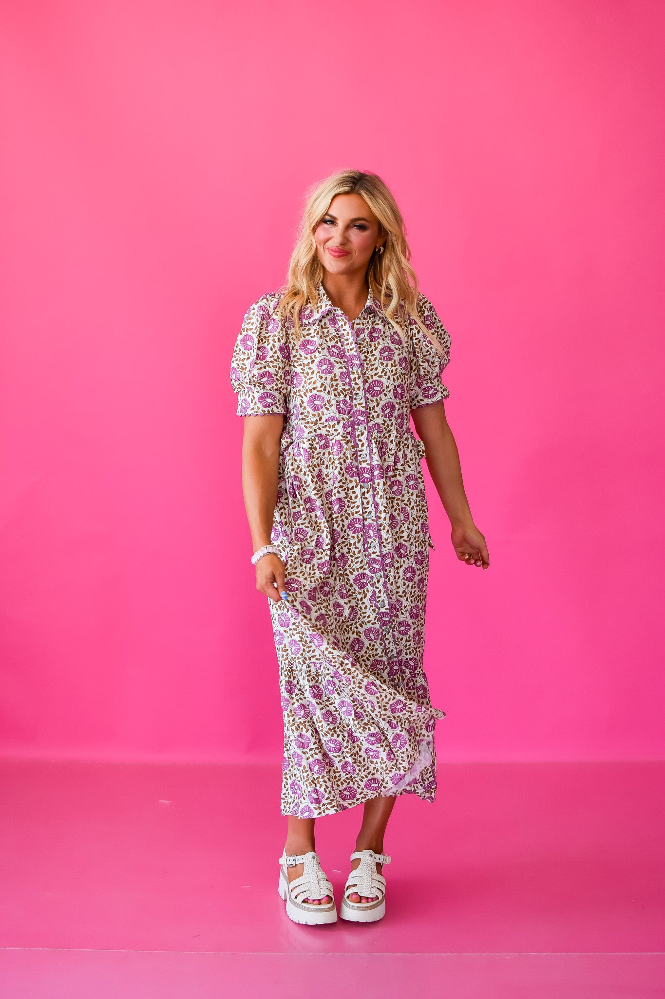 Ellyson Floral Maxi Dress