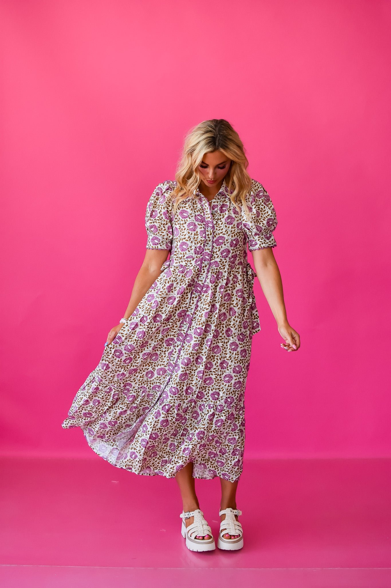 Ellyson Floral Maxi Dress