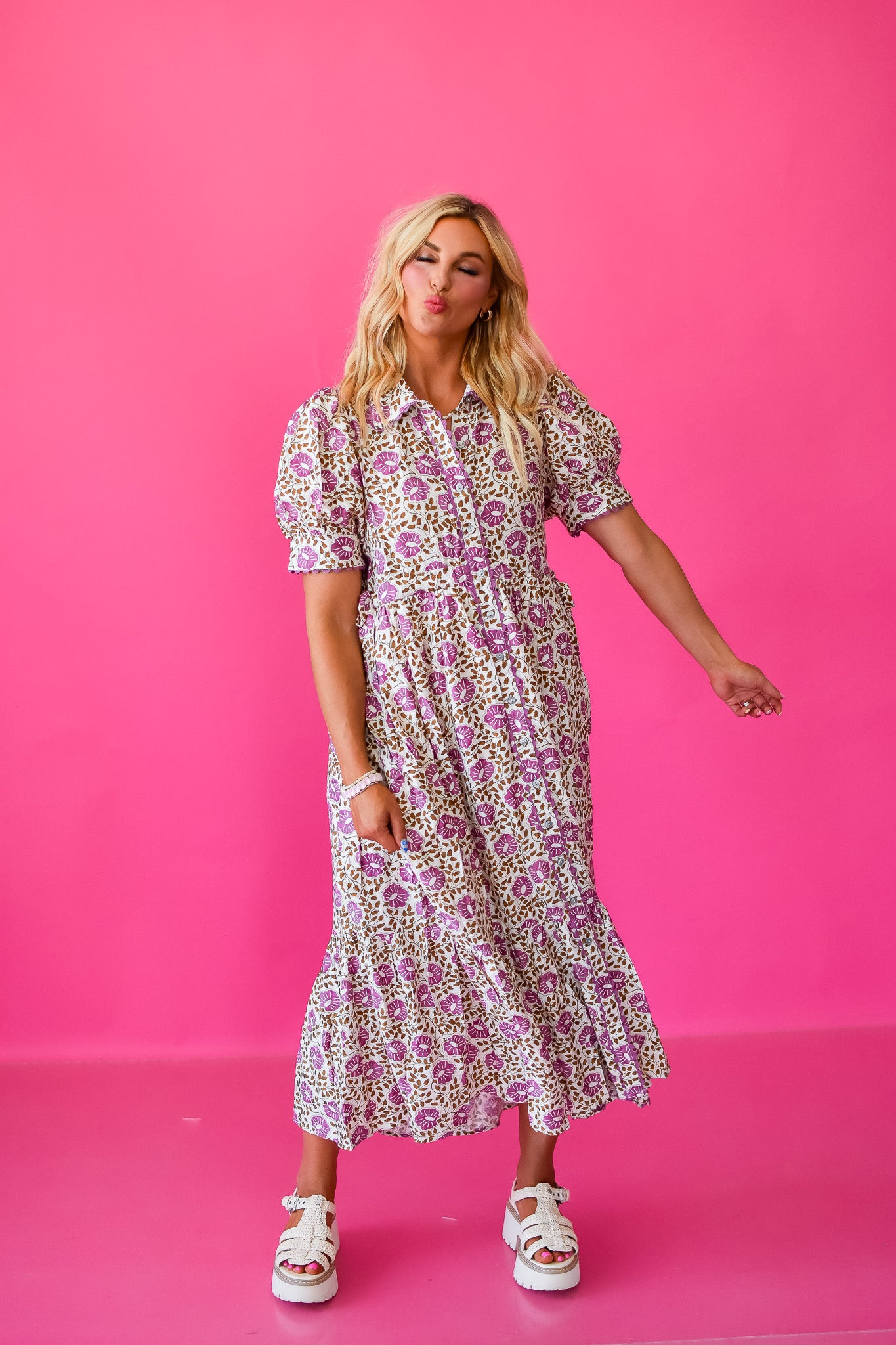 Ellyson Floral Maxi Dress