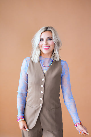 Breanna Blazer Vest