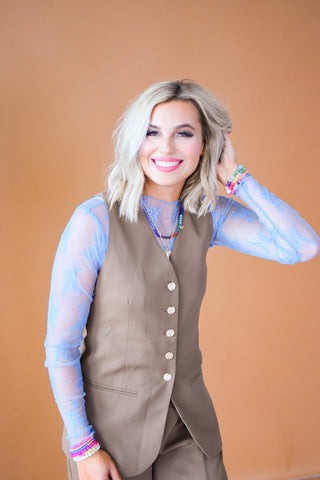 Breanna Blazer Vest